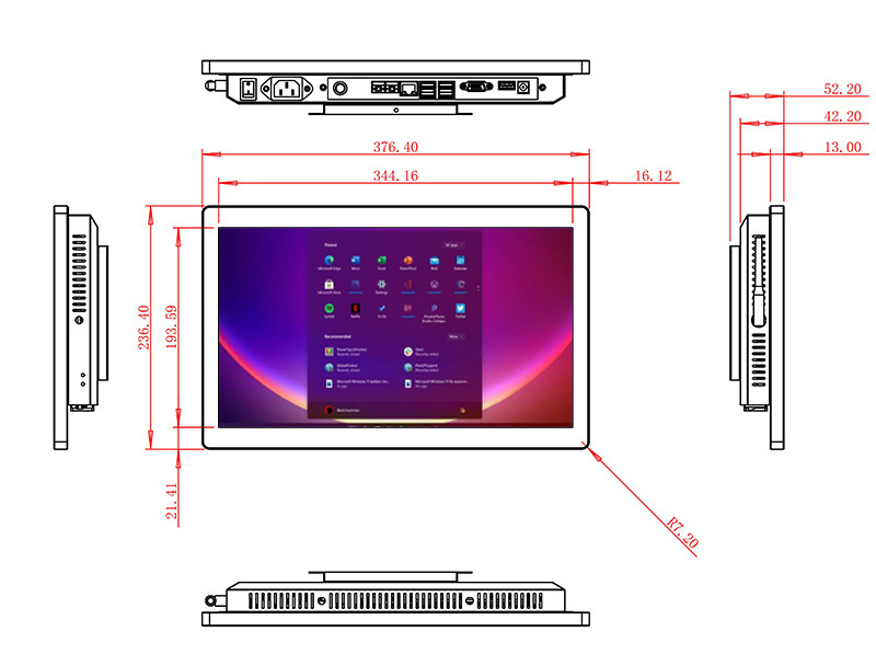 Windows電容觸摸一體機(jī)