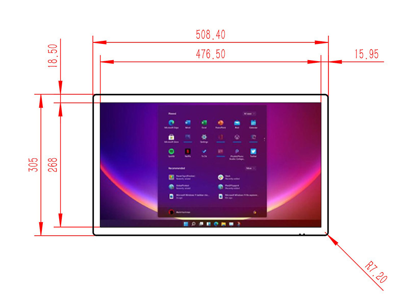 Windows電容觸摸廣告一體機(jī)廠家