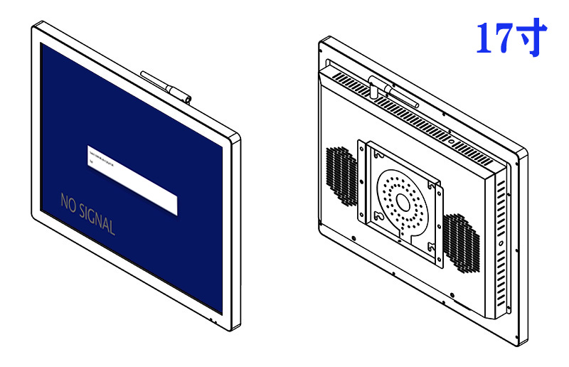 17寸壁掛高清顯示器價(jià)格
