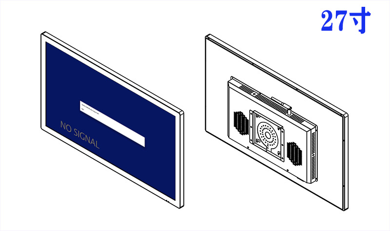 27寸壁掛顯示器廠家