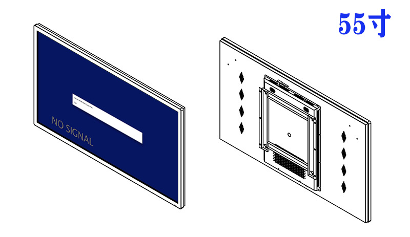 55寸壁掛4K顯示器價(jià)格