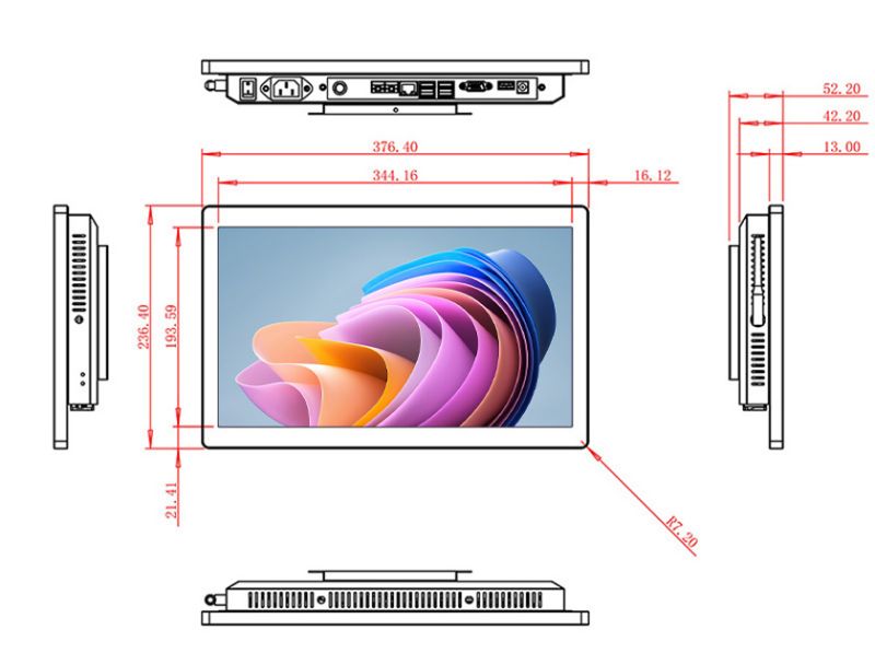 掛式windows一體機