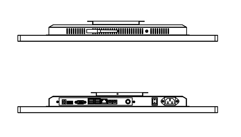 23.8寸壁掛式windows一體機(jī)廠家