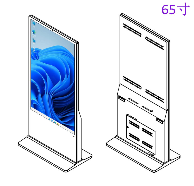 windows電容觸摸網(wǎng)絡(luò)廣告機