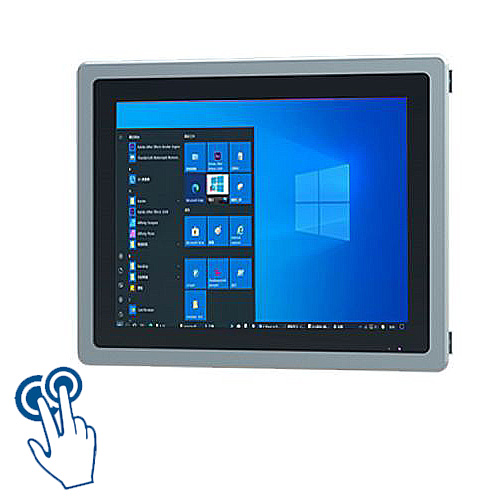 12.1寸嵌入式工業(yè)電容觸摸顯示器 Windows操作系統(tǒng)外嵌工控一體機(jī)