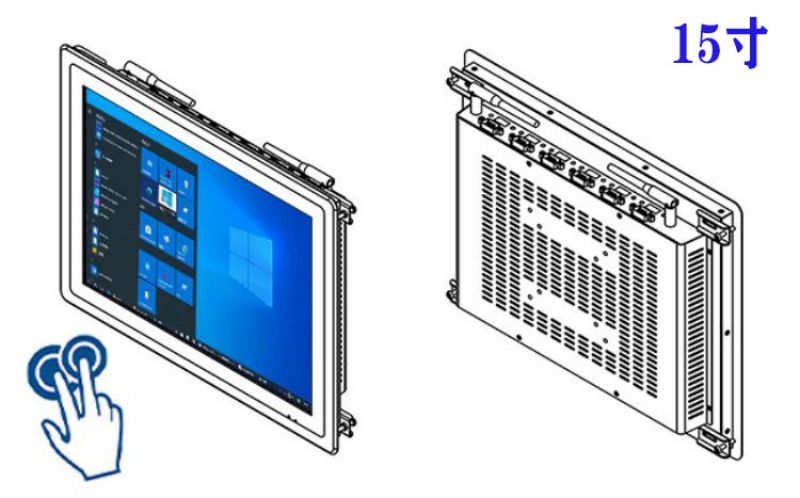 15寸工控觸摸一體機(jī)