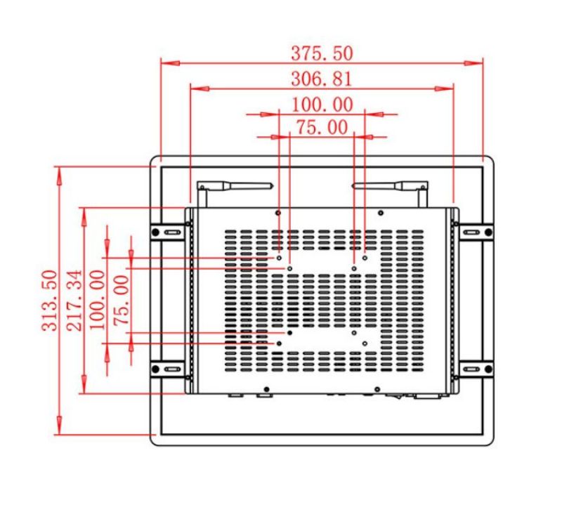 嵌入式顯示屏一體機(jī)