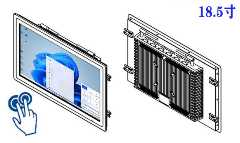 工控觸摸電腦一體機(jī)
