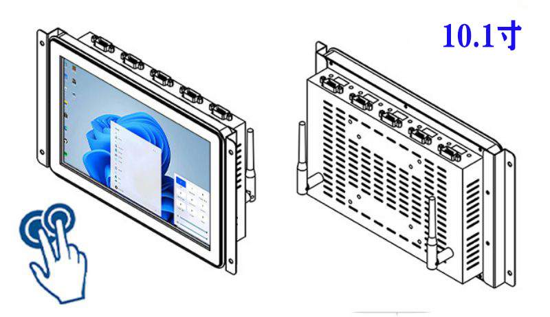 10.1寸內(nèi)嵌式工控機(jī)