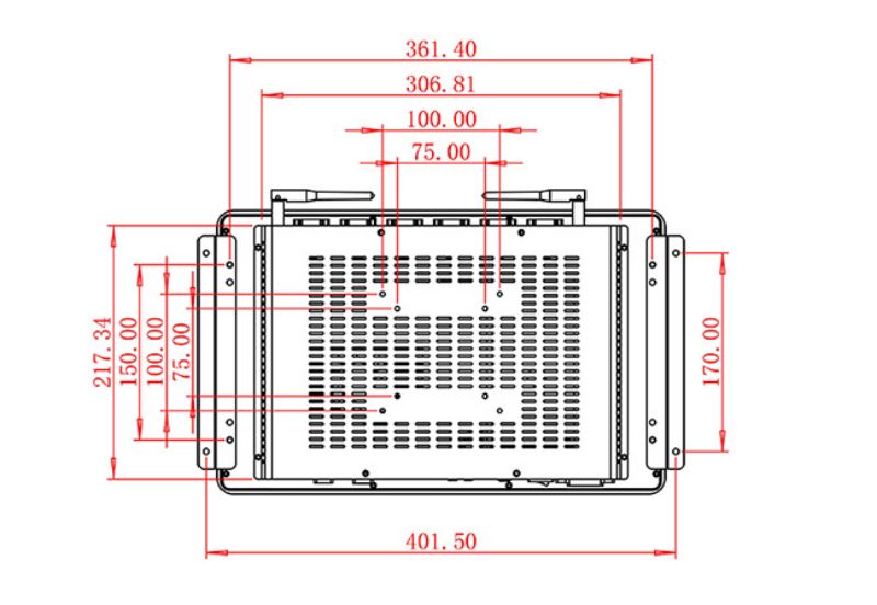 15.6寸內(nèi)嵌式工控一體機(jī)