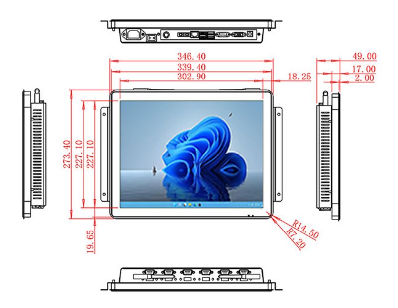 嵌入式工控機主板