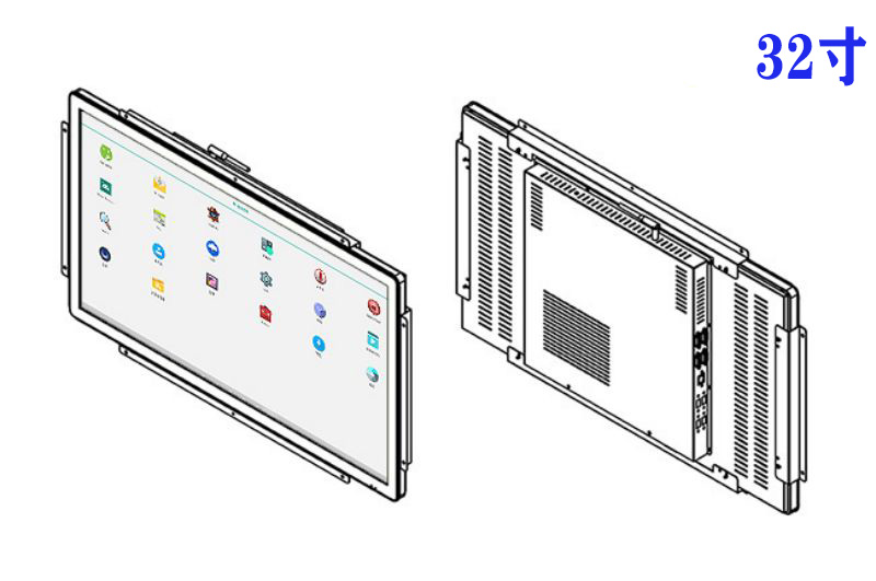 32寸內(nèi)嵌式工控一體機(jī)