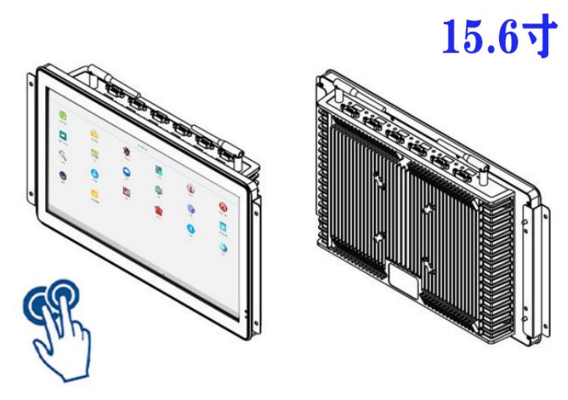 內(nèi)嵌式rk3568工控機(jī)