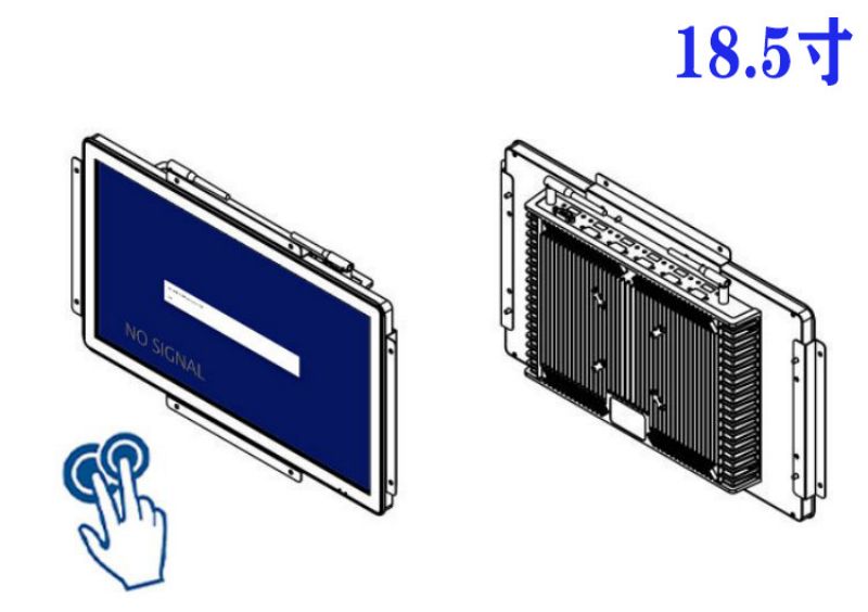 開框觸摸顯示器