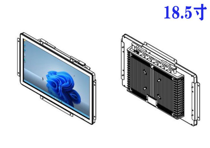 18.5寸工業(yè)控制嵌入式電腦