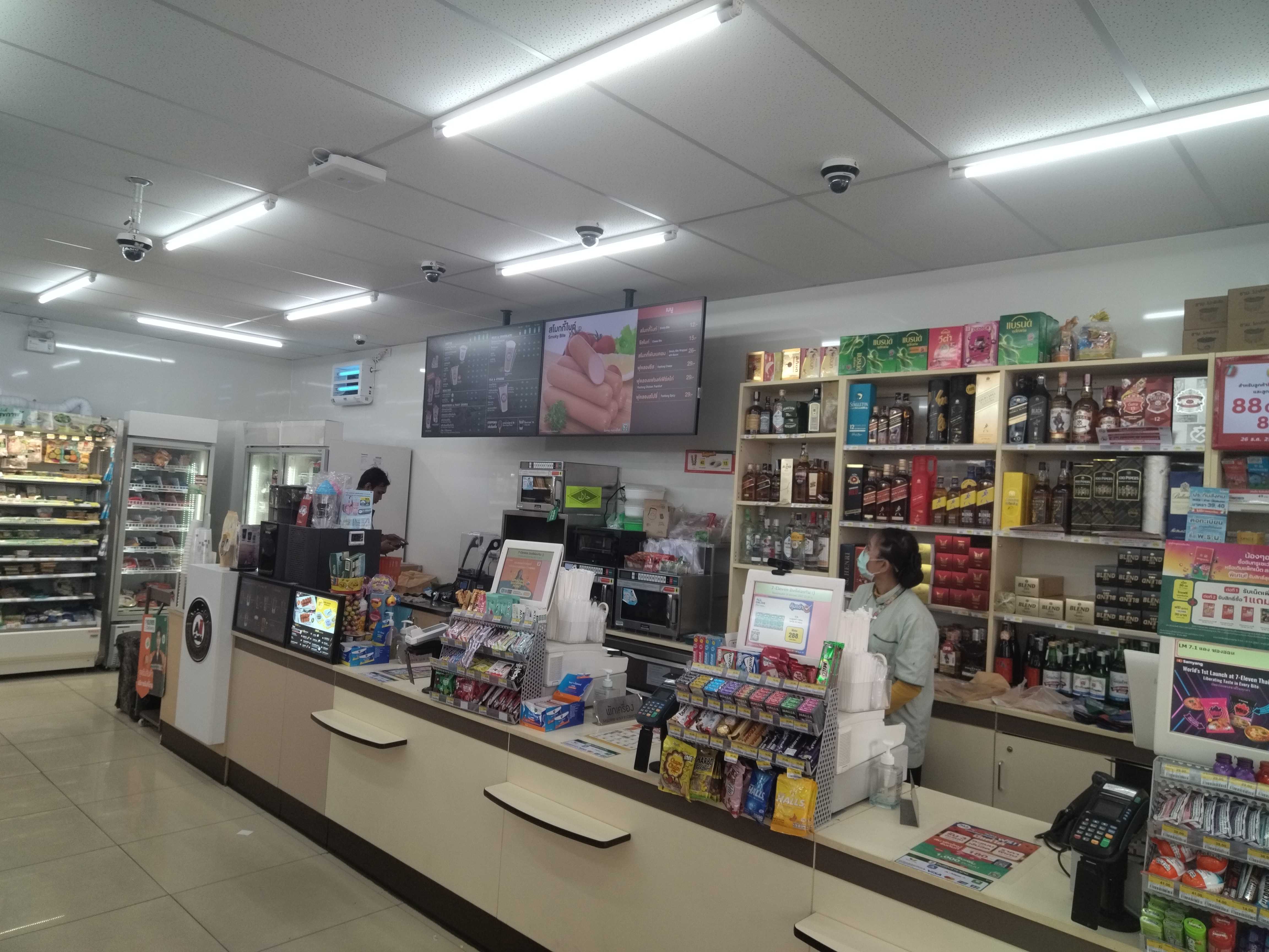 便利店55寸液晶菜單顯示屏