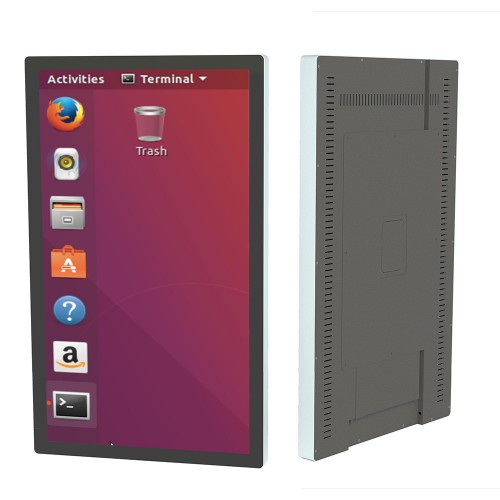 27寸醫(yī)院分診屏Linux系統(tǒng)大型診室門(mén)口高清顯示屏科室狀態(tài)屏