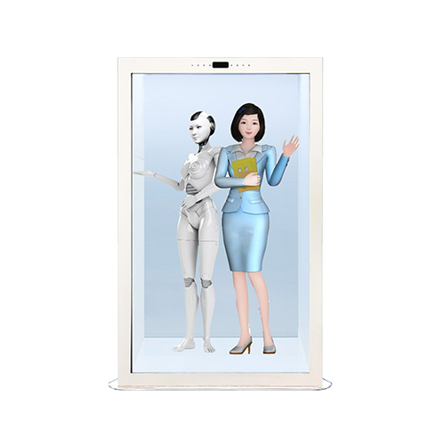 3D全息艙透明屏展示柜批發(fā) AI人像復(fù)制互動(dòng)柜支持定制