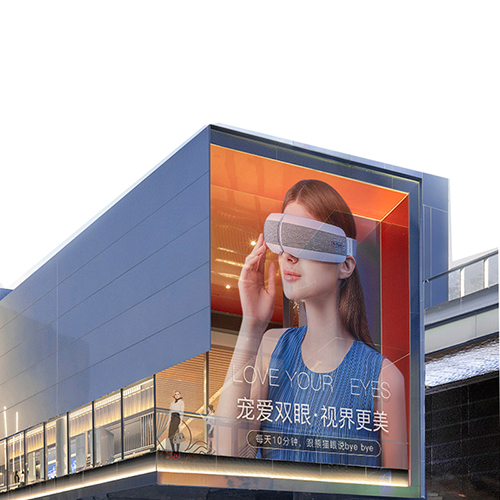 led透明貼膜屏柔性晶芯薄膜晶膜軟膜屏全彩貼玻璃屏廣告顯示屏