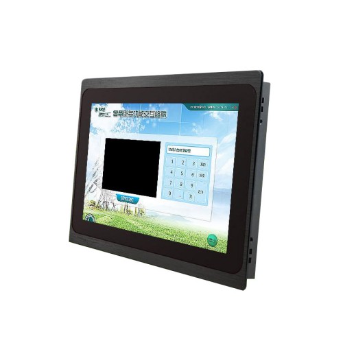8 10 12 13.3 15 17 19工控顯示器嵌入式工業(yè)觸摸屏電容觸控機(jī)柜