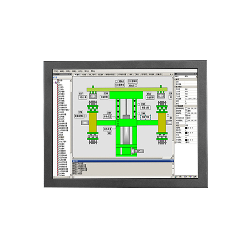 高清工業(yè)觸摸顯示器嵌入式電腦監(jiān)控顯示屏HDMI VGA AV
